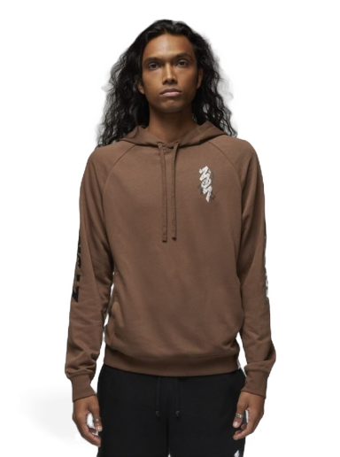 Huppari Jordan Jordan Dri-FIT Zion Hoodie Ruskea | DV5625-244