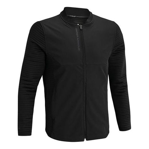 Bomber-takki Under Armour Golf Sports Zipper Coat Musta | 1360510-001