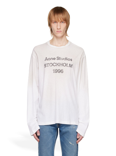 T-paita Acne Studios Printed T-Shirt Valkoinen | CL0197-