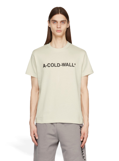 T-paita A-COLD-WALL* Essential Logo T-Shirt Beige | ACWMTS063
