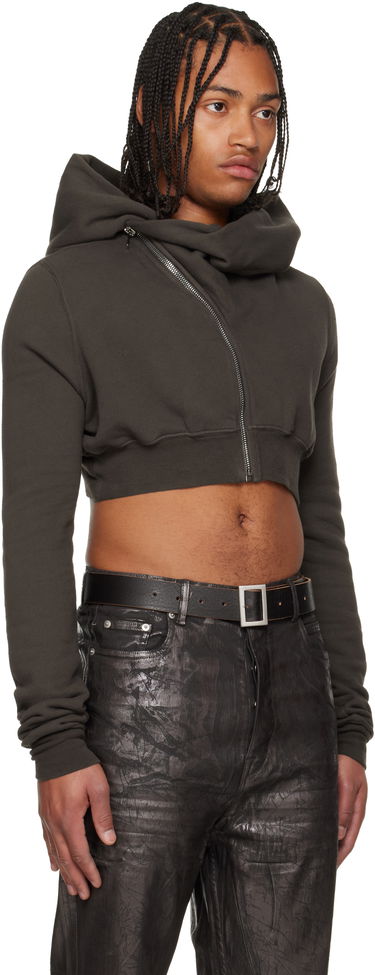 Huppari Rick Owens Concordians Micro Mountain Hoodie Musta | DU02E7284 FSL, 4