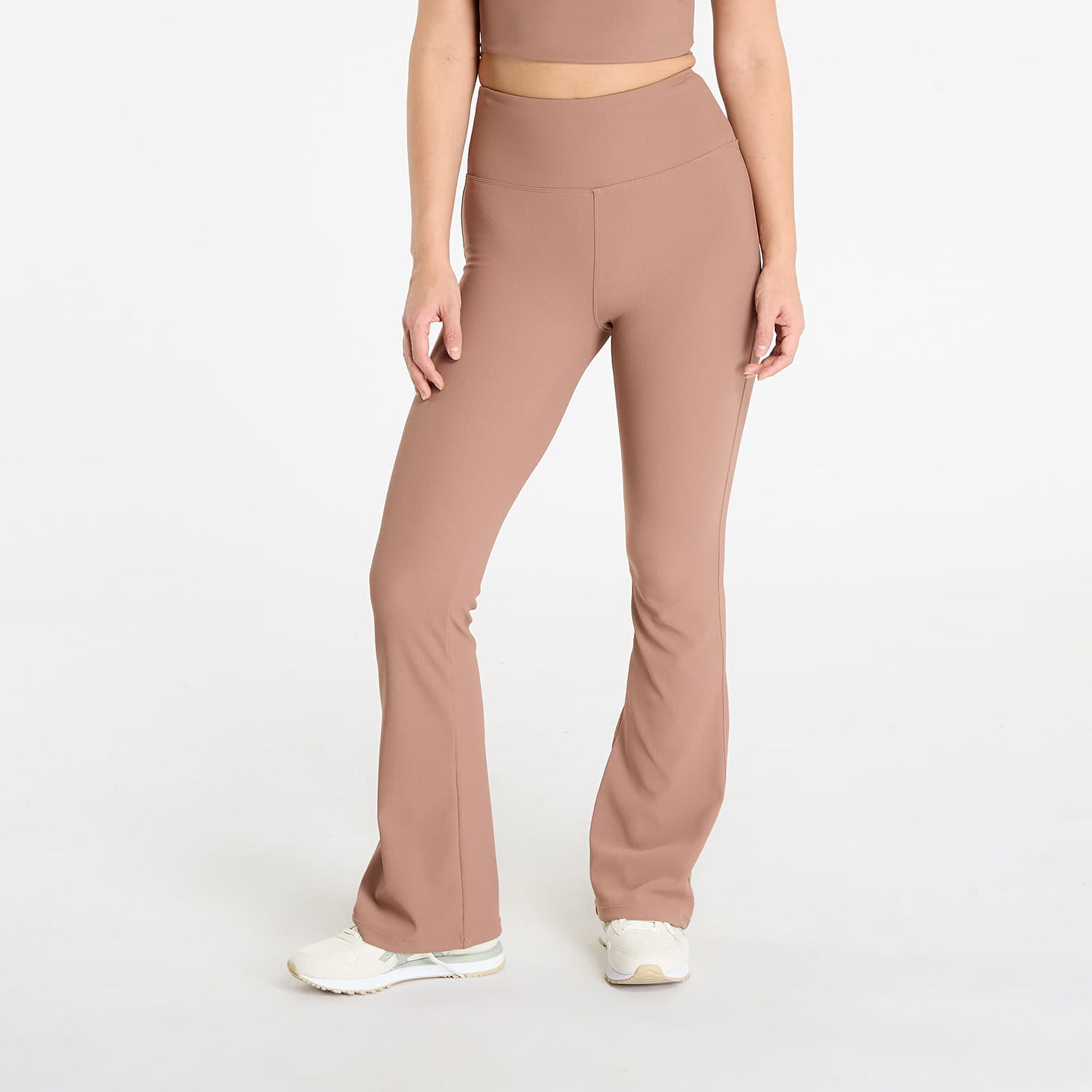 Leggingsit Urban Classics Flared Leggings Beige | TB7801-02803, 0