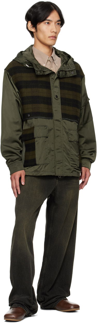 Takki Andersson Bell Andersson Bell Check Layered Hooded Jacket Vihreä | awa717u, 3
