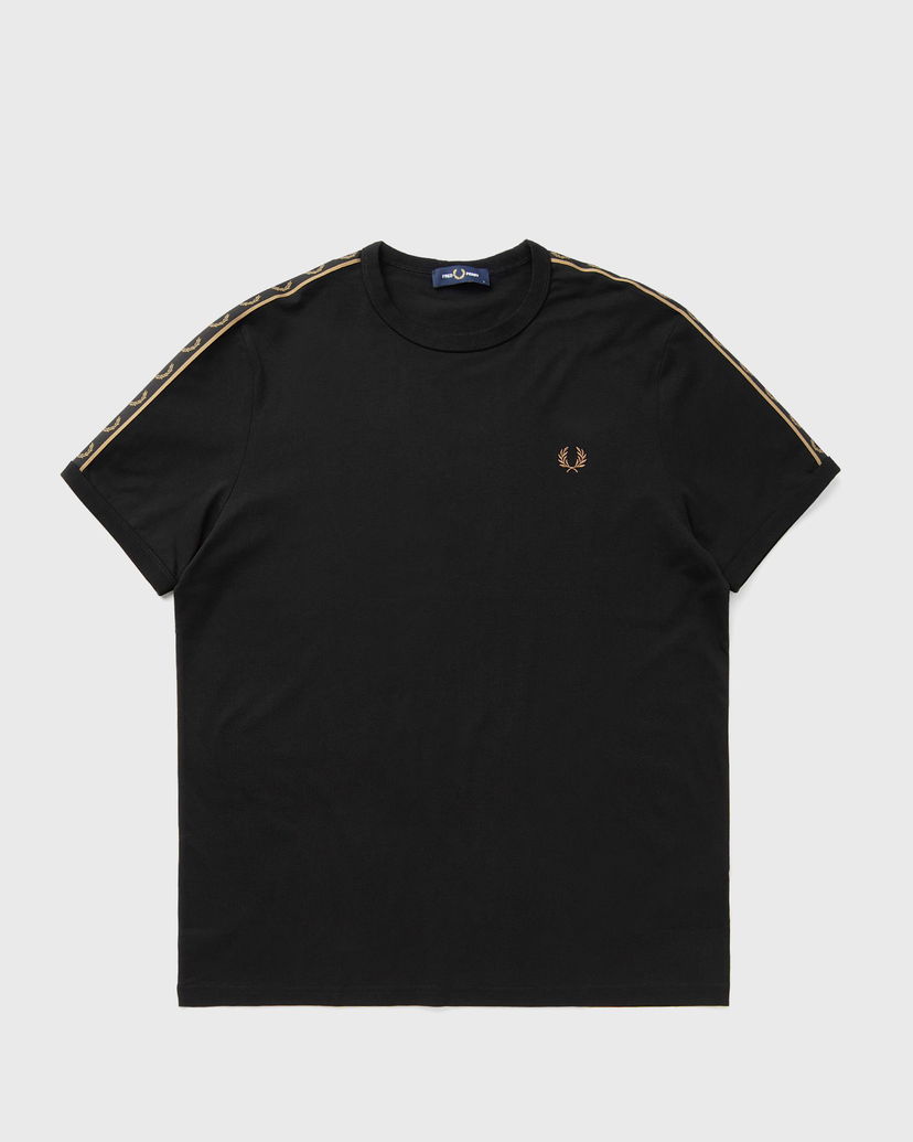 T-paita Fred Perry Contrast Taping T-Shirt Musta | M4613-S77