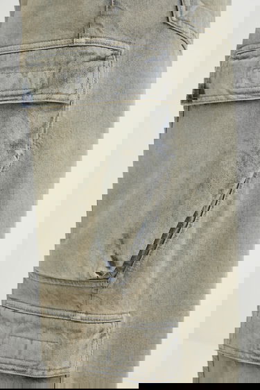 Jeans Rick Owens Rick Owens DRKSHDW Double Cargo Jeans Harmaa | DU02E7361.DMP, 3