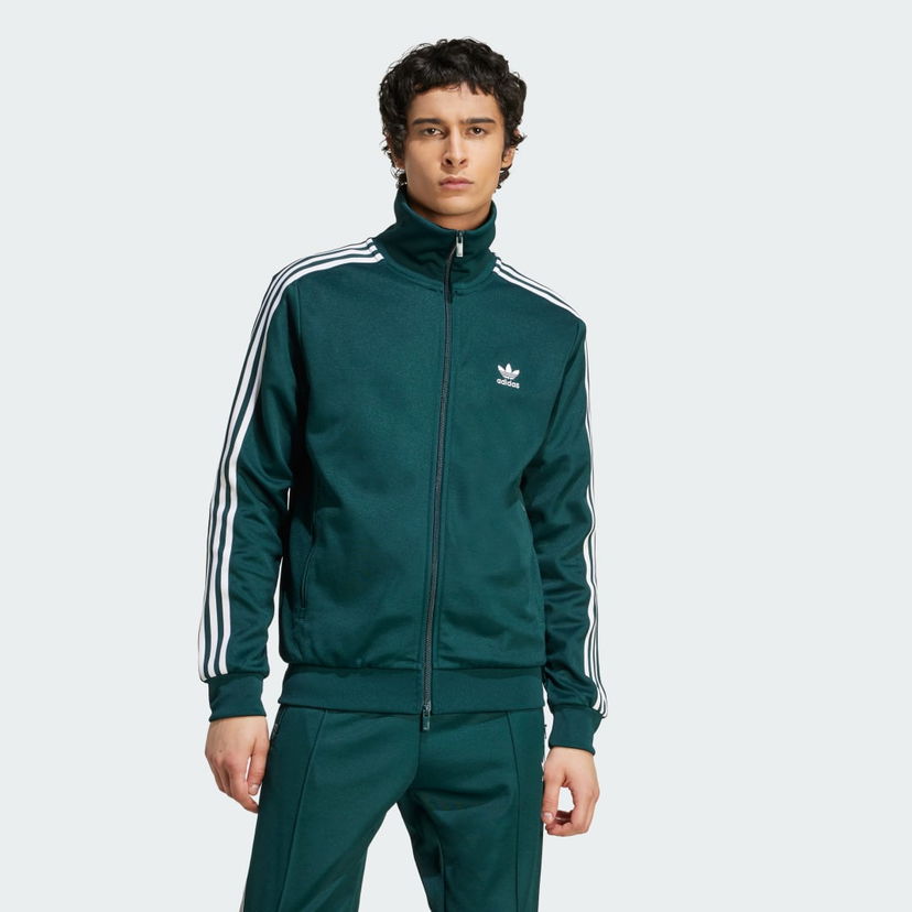 Verryttelypuku adidas Performance Adicolor Classics Beckenbauer Track Jacket Vihreä | JY1280