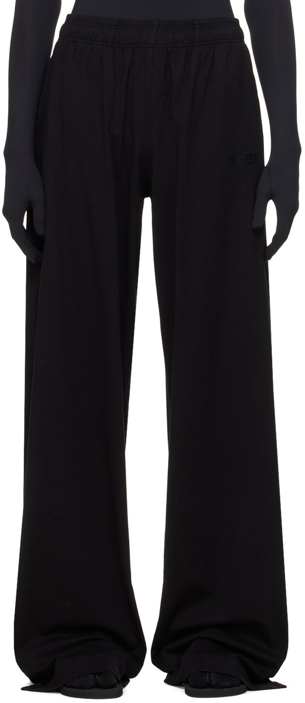 Verryttelyhousut VETEMENTS Oversized Sweatpants Musta | UE64SP700B, 0