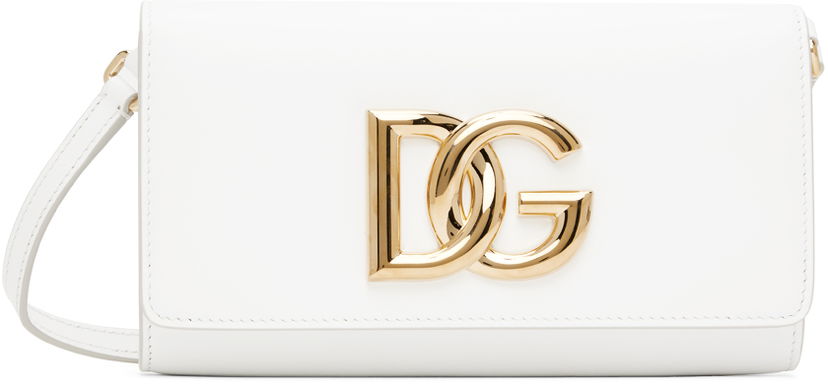 Käsilaukku Dolce & Gabbana White 3.5 Bag Valkoinen | BB7082 AW576