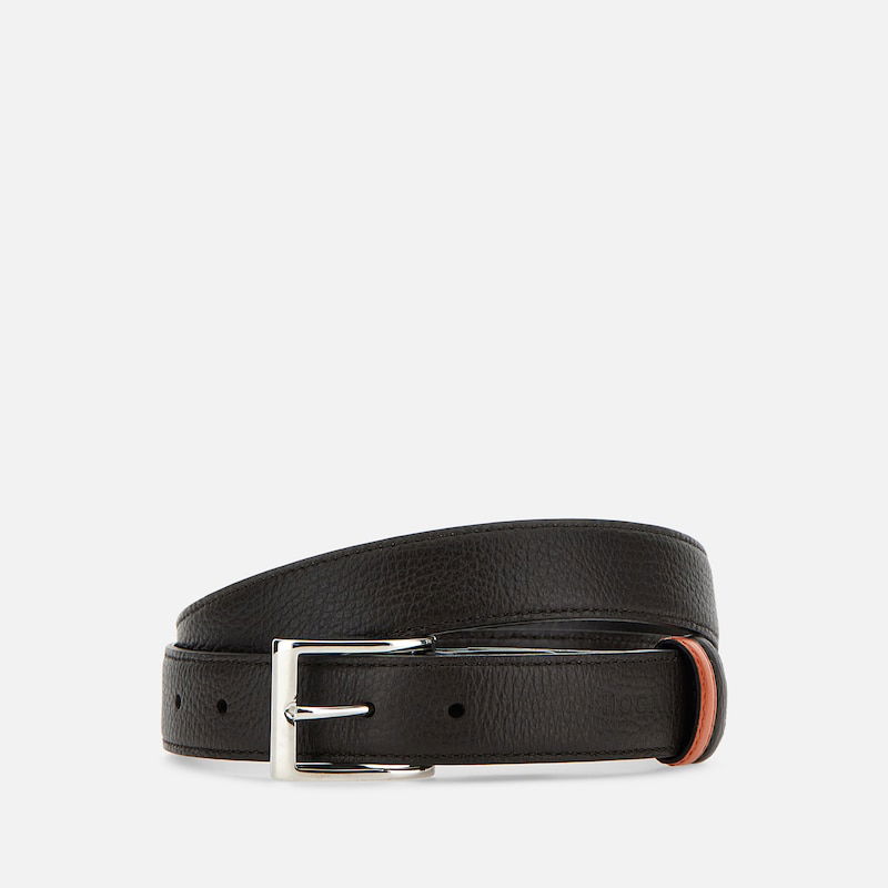 Vyöt Hogan Men's Reversible Leather Belt Musta | KFMC00N1100Q797D54