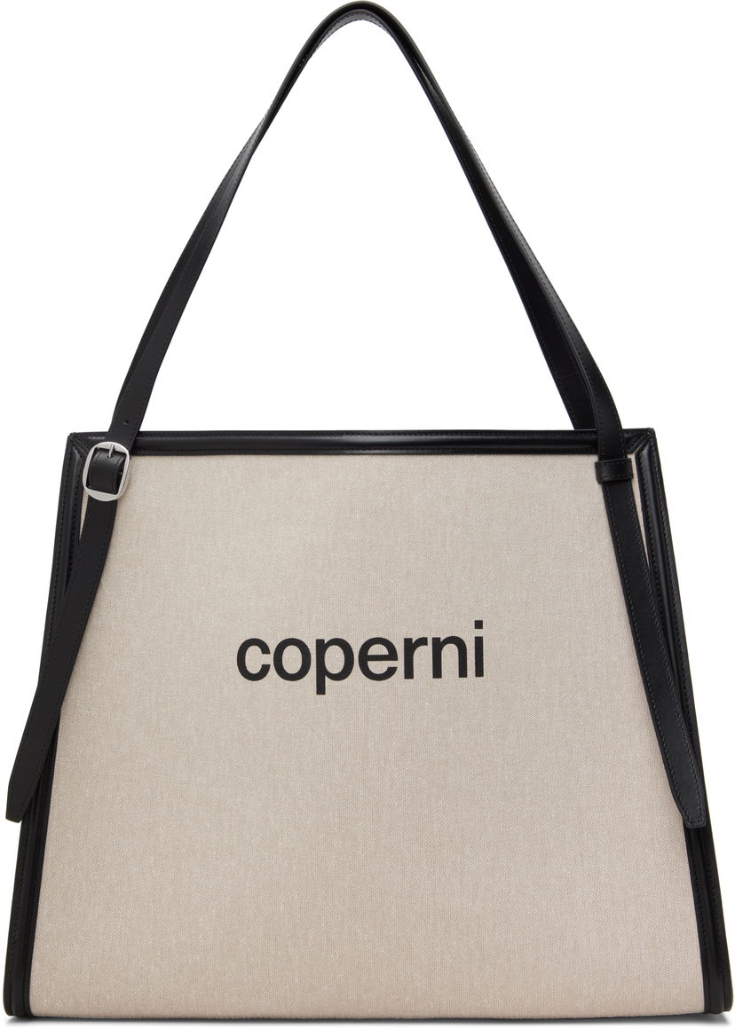 Kangaskassi Coperni Coperni Canvas Belt Tote Musta | COPBA77F2027