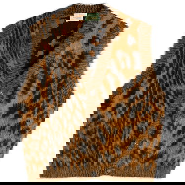 Liivi Aries Brushed Leopard Print Vest Ruskea | AR40041-BRN, 0