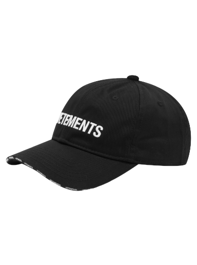 Korkki VETEMENTS Iconoc Logo Cap Black Musta | UE54CA180B