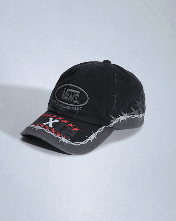 Korkki Vans Act Of Disagreement Distressed Embroidered Barbed Wire Cap Monivärinen | VN000RRBEMQ, 0