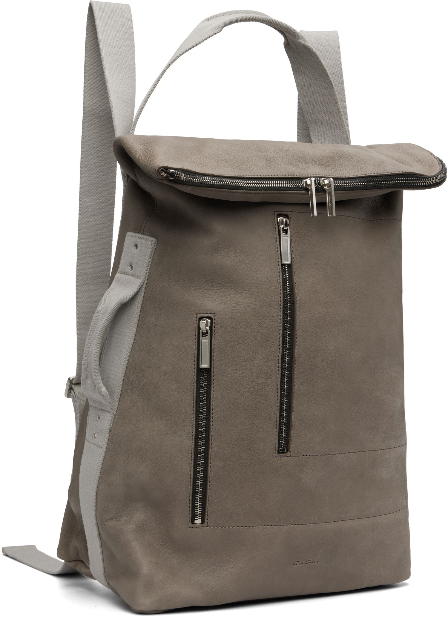 Reppu Rick Owens Rick Owens Concordians Cargo Backpack Harmaa | RA02E0770 LBU, 1