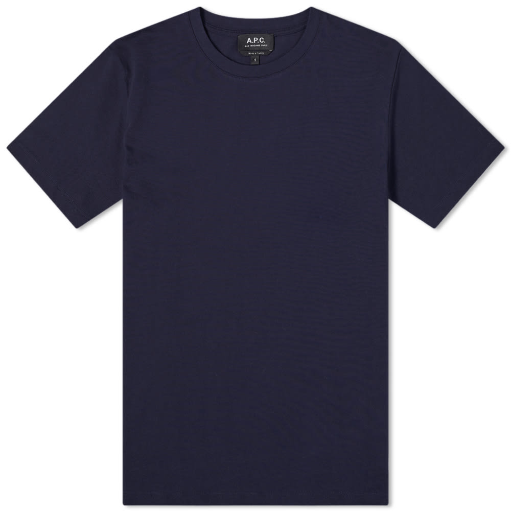 T-paita A.P.C. Jimmy Tee Tummansininen | COBQX-H26504-IAK, 0