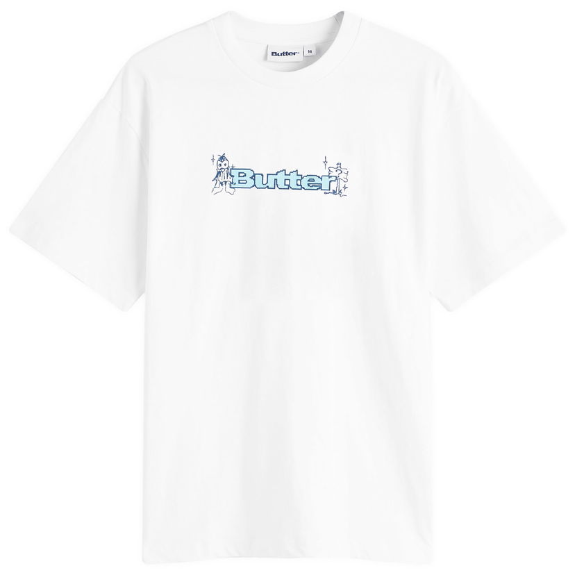 T-paita Butter Goods Quest Logo Graphic T-Shirt Valkoinen | BGQ4240015-WHT