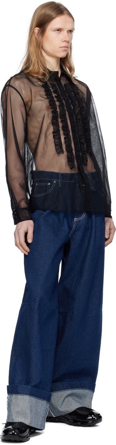 Jeans Simone Rocha Simone Rocha Embellished Puddle Jeans Sininen | 4131B 1231, 3