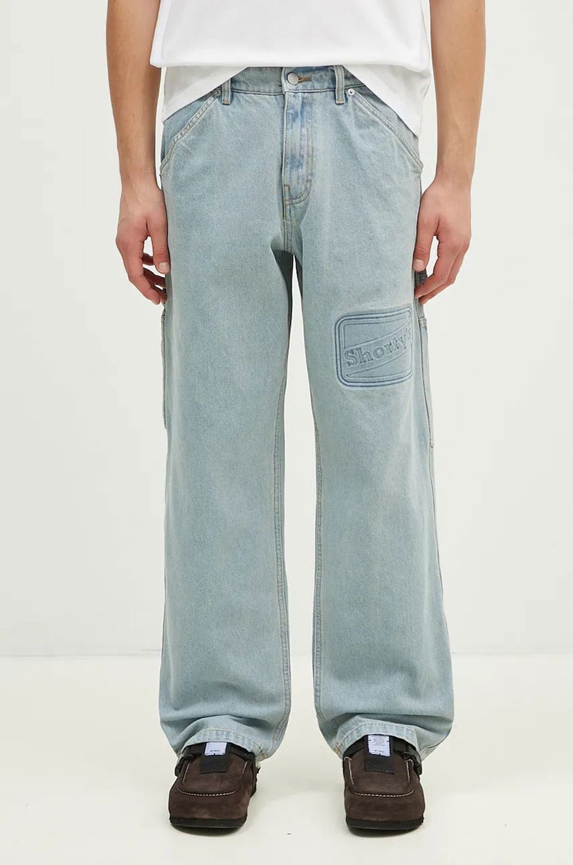 Jeans Pleasures Carpenter Jeans Sininen | P24F001