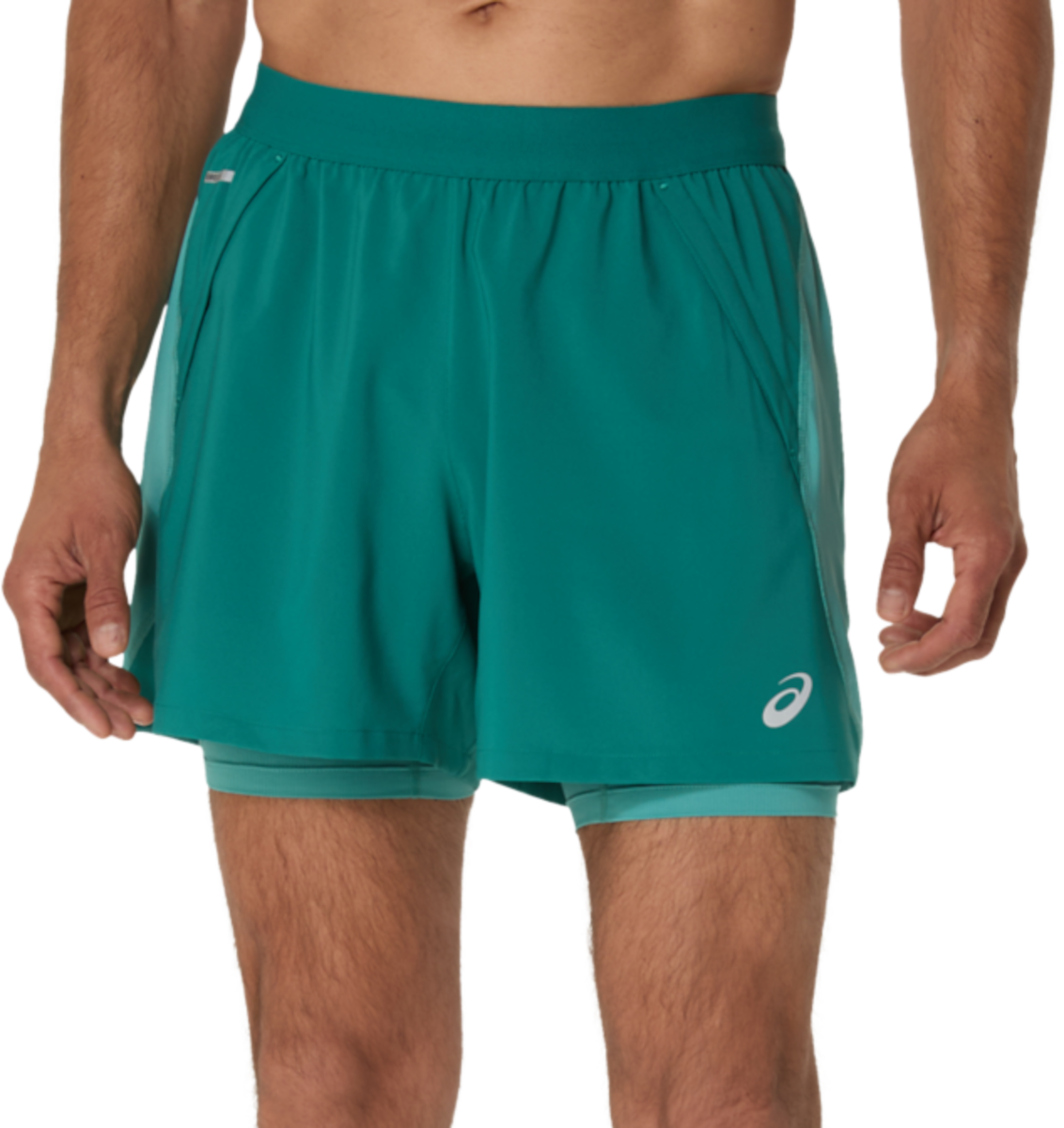 Shortsit Asics Road 2-in-1 5" Shorts Vihreä | 2011d245-301, 0
