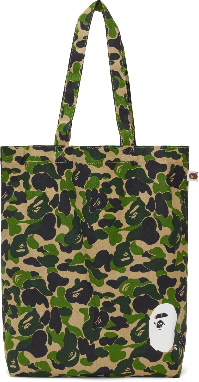 Kangaskassi BAPE A Bathing Ape ABC Camo Tote Bag Vihreä | 001BAK801010M