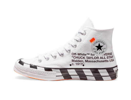 Tennarit ja kengät Converse Off-White x Chuck 70 Valkoinen | 163862C