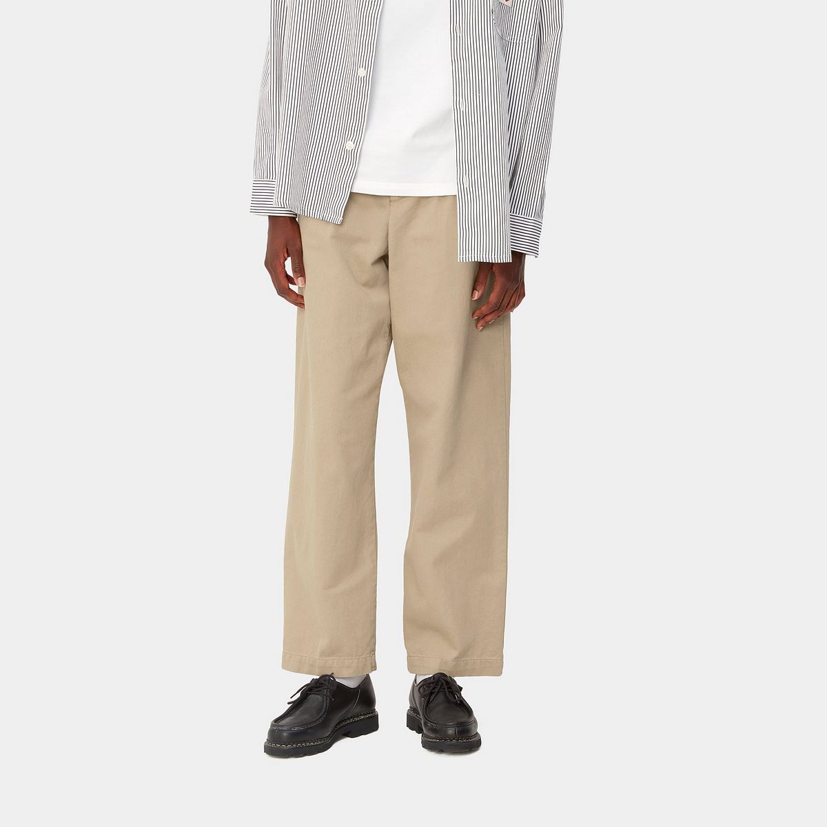Housut Carhartt WIP Cara Pant "Wall garment dyed" Beige | I029802_G1_GD, 1