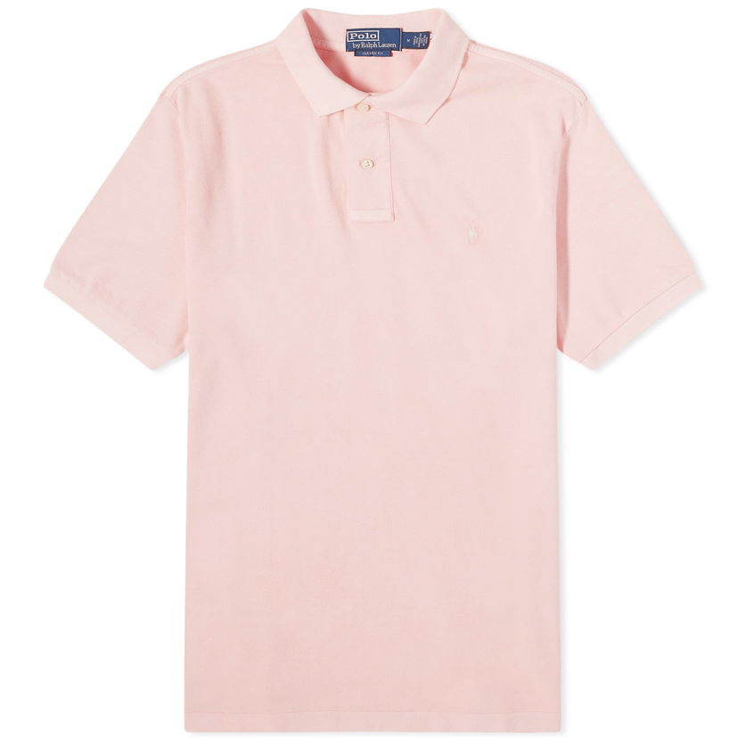 Poolopaita Polo by Ralph Lauren Mineral Dyed Polo Shirt Vaaleanpunainen | 710910898001