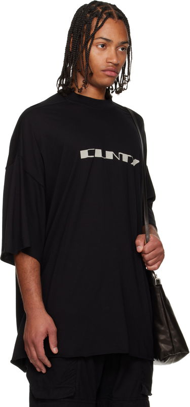 T-paita Rick Owens DRKSHDW Concordians Tommy Oversized Graphic T-shirt Musta | DU02E7259 RNEP2, 1