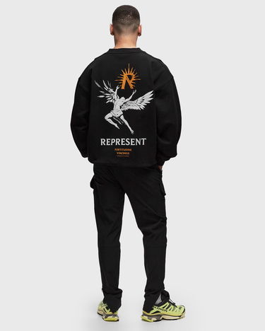 Villapaita Represent Clo Represent ICARUS SWEATER Musta | MLM469-01, 1