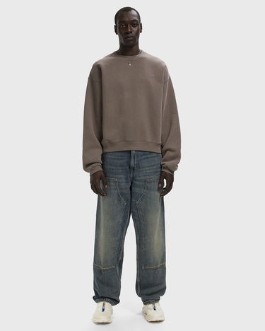 Villapaita ERL ERL Script Crewneck Sweater Ruskea | ERL11T021-1, 2