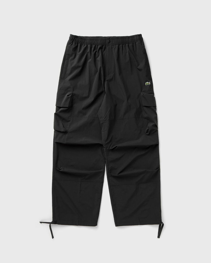 Cargo housut Lacoste Cargo Pants Musta | XH2930-031