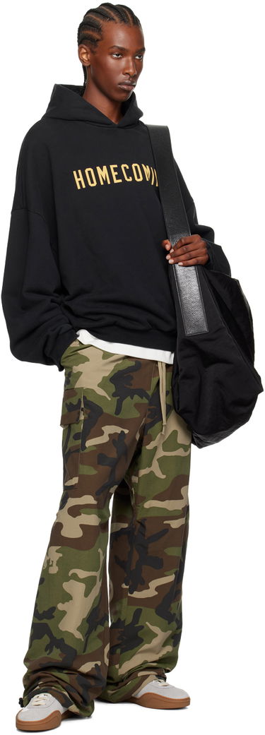 Huppari Fear of God Heavyweight Hoodie With Logo Print Musta | 192BT244810F, 4