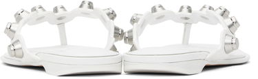 Tennarit ja kengät Alexander Wang Alexander Wang Rexa Thong Flat Sandals Valkoinen | 30225S008, 1