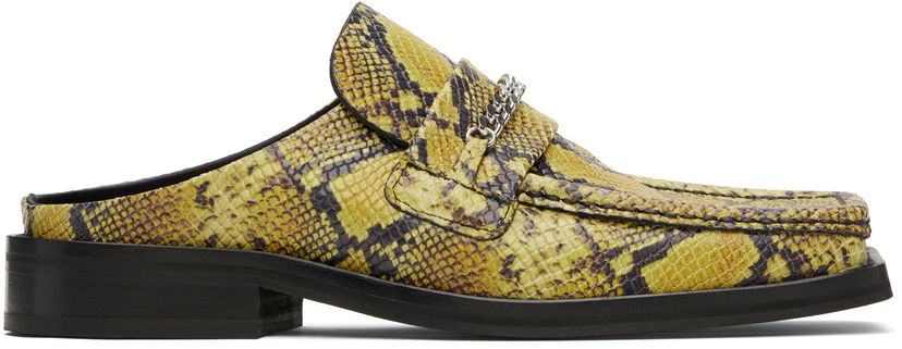Tennarit ja kengät Martine Rose Martine Rose Square Toe Mules Keltainen | 1025LE02309W