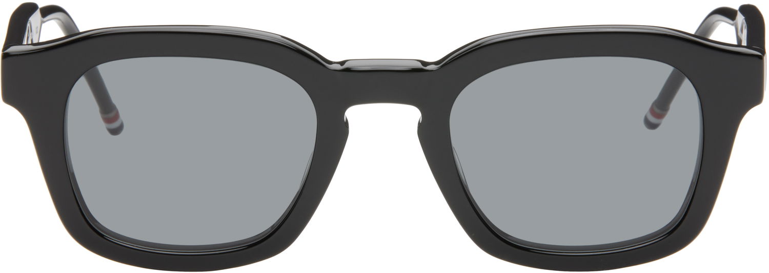 Aurinkolasit Thom Browne Acetate Rectangular Sunglasses Musta | UES412A-G0002, 0
