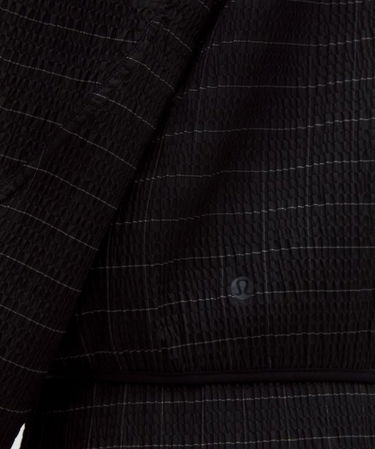 Takki lululemon Adapted State Textured Jacket Reflective Grid, Size L Musta | prod20001863, 5