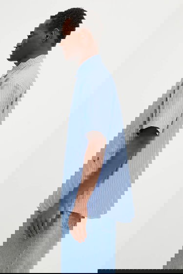 Paita ADER ERROR ADER error TRS Tag Half Sleeve Shirt Sininen | BN42FYSH0202ST, 4