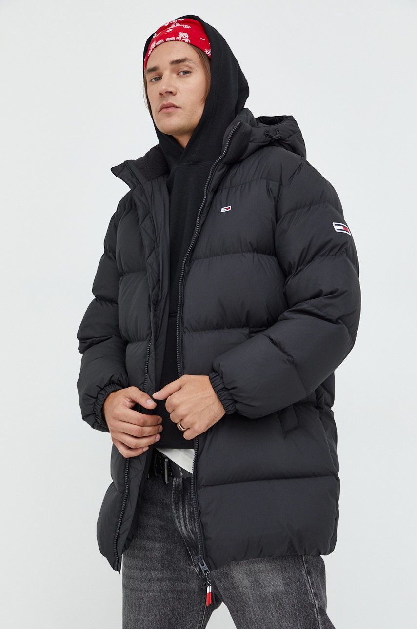Puffer takki Tommy Hilfiger Alaska Puffer Jacket Musta | DM0DM15117.9BYY, 0