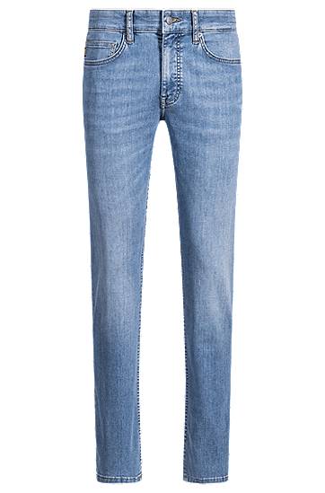 Jeans BOSS Delaware Slim-Fit Soft-Motion Denim Jeans Sininen | 50537800