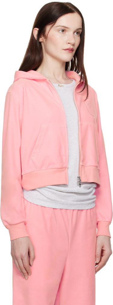 Huppari BAPE A Bathing Ape Crystal Stone Ape Head Velour Cropped Hoodie Musta | 001ZPK802004L, 4