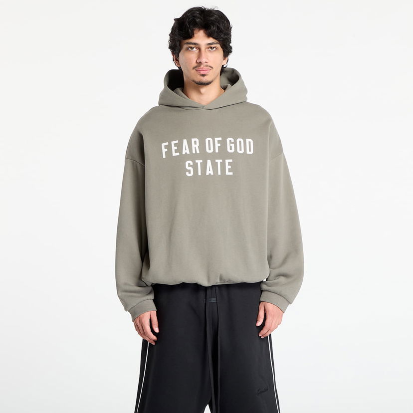 Huppari Fear of God Fear of God Essentials 90's Hoodie Vihreä | 192SP256217F-245