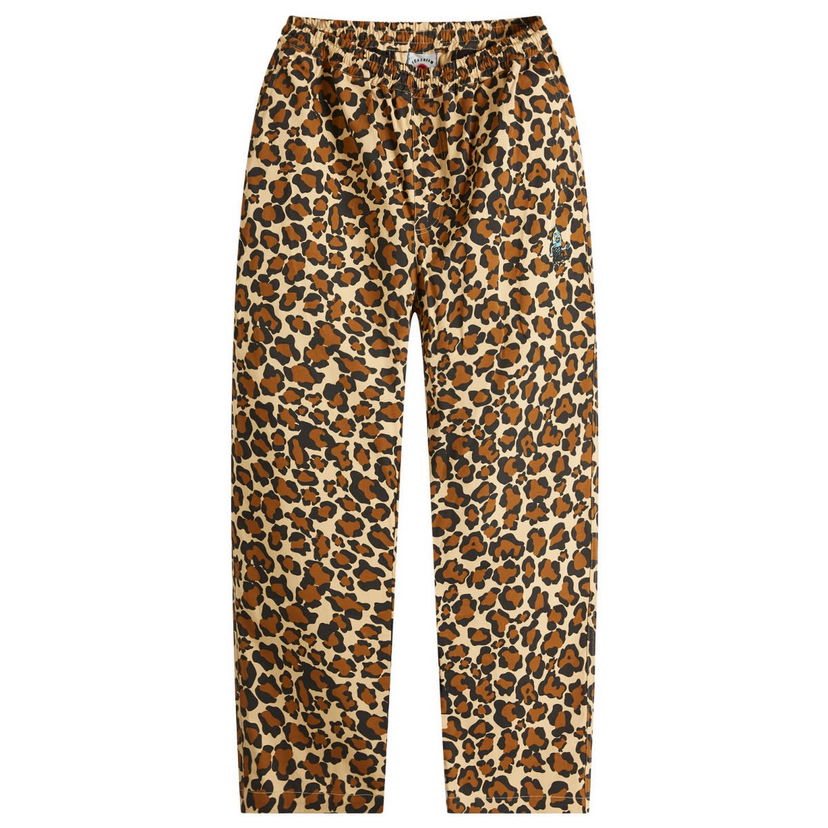 Verryttelyhousut BBC IceCream ICECREAM Skate Pants, Leopard Print Ruskea | IC25112-LPR