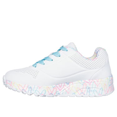 Tennarit ja kengät Skechers Uno Lite Valkoinen | 314976L-WPTQ, 2