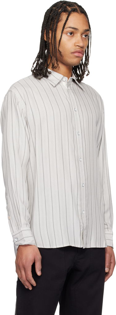 Paita rag & bone rag & bone Matthew Striped Shirt Valkoinen | MBW24HA006PKML, 1