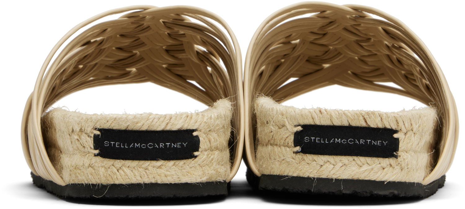 Tennarit ja kengät Stella McCartney Stella McCartney Gaia Alter Mat Platform Sandals Beige | 810531APADB0, 1