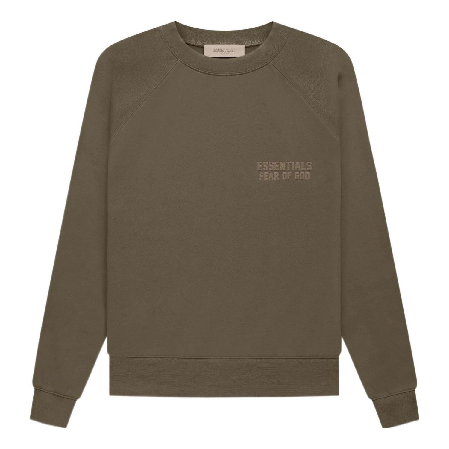 Villapaita Fear of God Essentials by Fear Of God Crewneck Sweatshirt Vihreä | FOG-FW22-407, 0