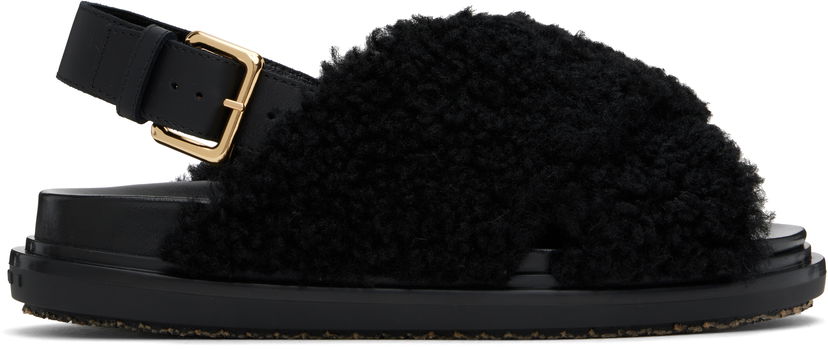 Tennarit ja kengät Marni Fussbett Sandals Musta | FBMS005801 P9093