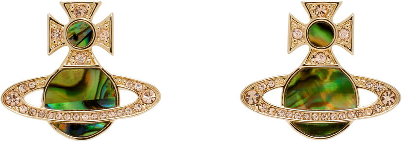 Korvakorut Vivienne Westwood Vivienne Westwood Rina Orb Earrings Vihreä | 6201036D-02R898-