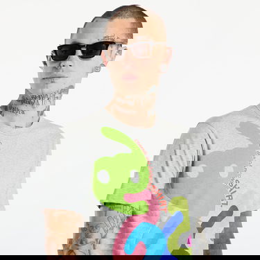 T-paita Comme des Garçons Comme des Garçons SHIRT T-Shirt With Graphic Print Harmaa | FP-T003-W25 Black, 1