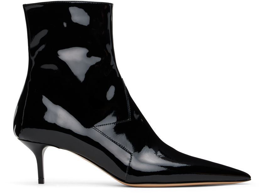 Tennarit ja kengät Coperni Star Cut-Out Low Heel Boots Musta | COPSH71F6026